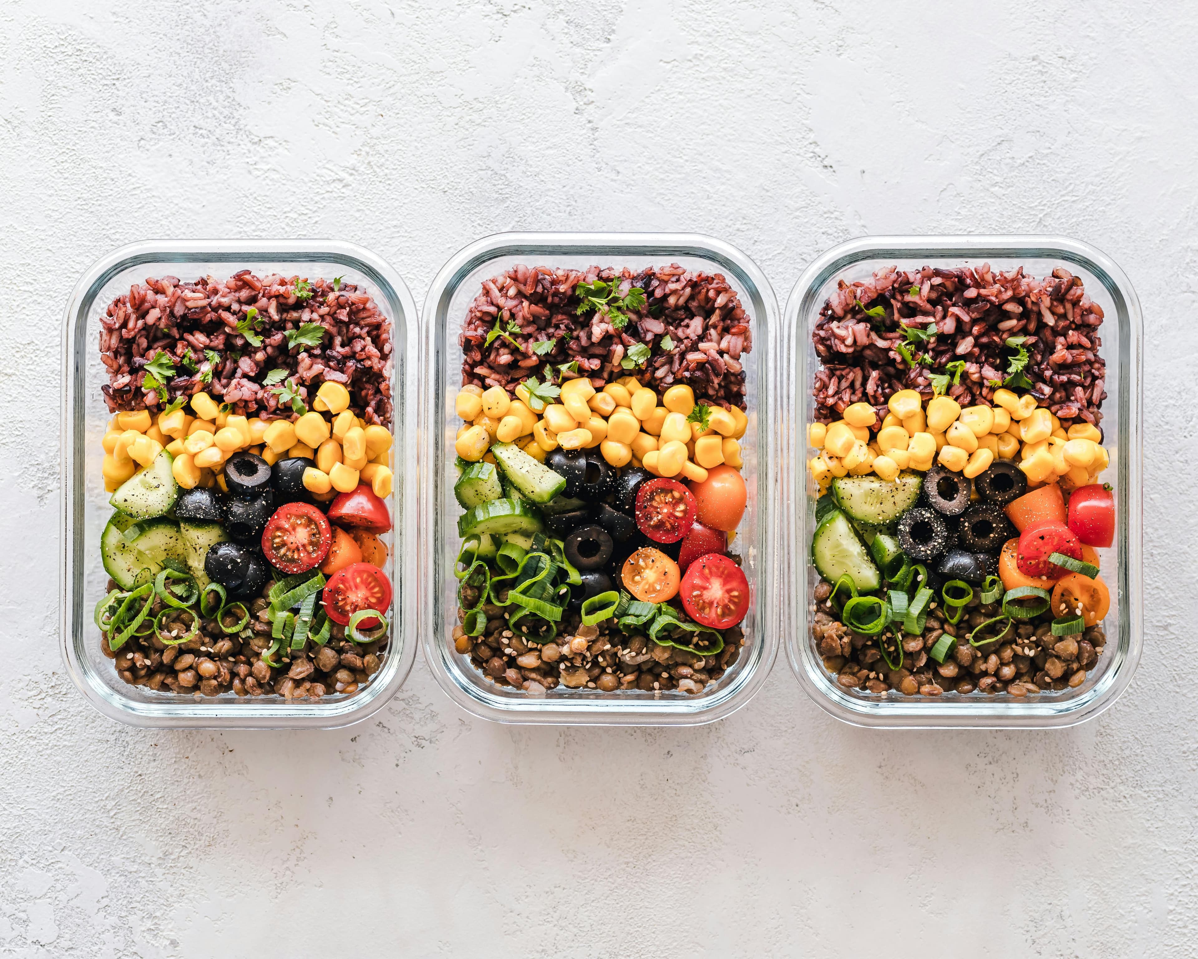 C CREST Glass Meal Prep Containers, [10 Pack] Glass Food Storage Containers with Lids, Airtight Glass Bento Boxes, BPA Free & Leak Proof (10 Lids & 10 Containers)